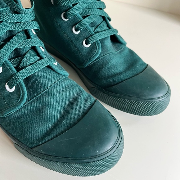 BANGS Teal Canvas High-Tops - Picture 8 of 15